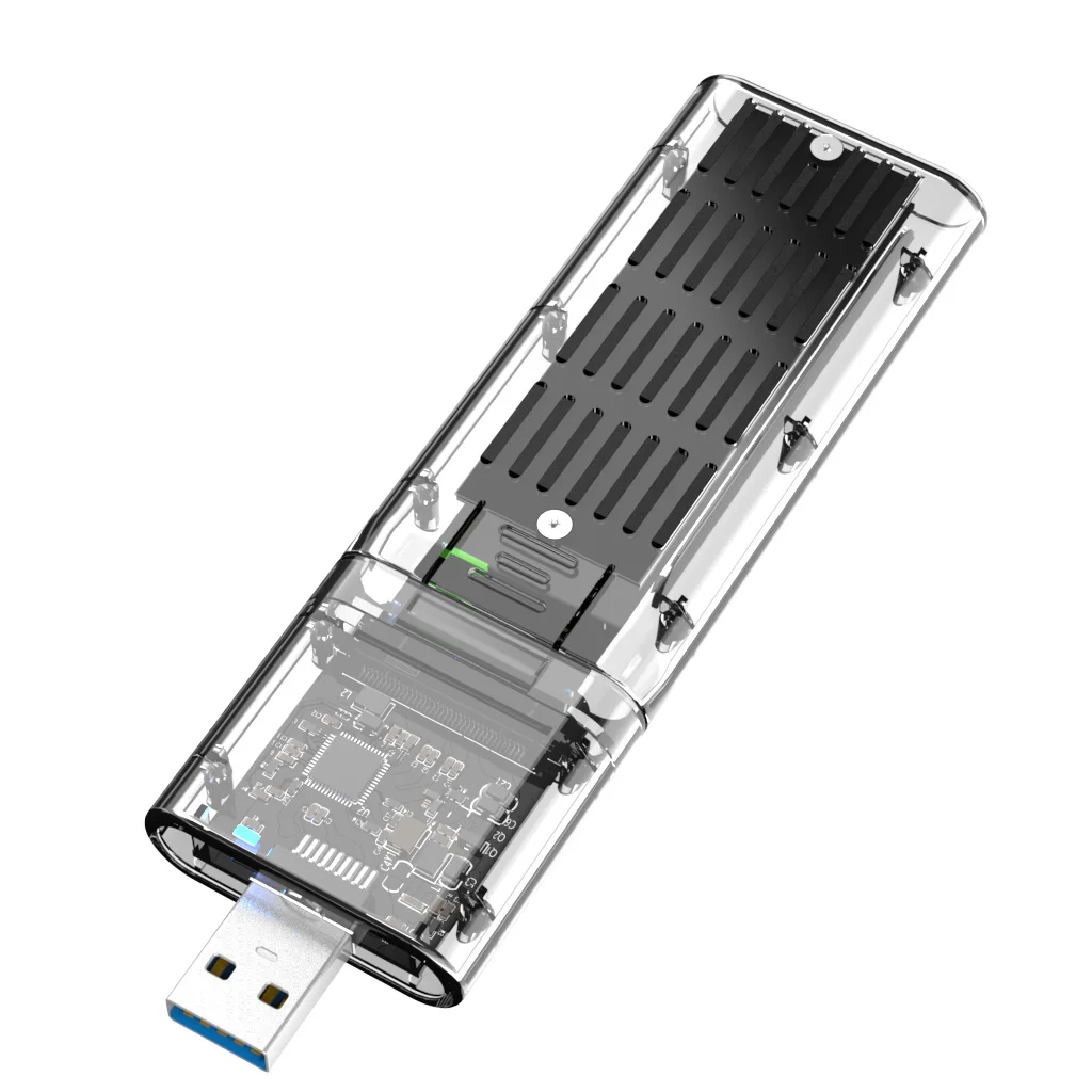 5 Gbit/с Високоскоростен M2 SSD КОРПУС SATA Шаси M. 2 USB 3.0 SSD Адаптера За SATA M/B Ключ SSD Диск, Кутия за 2230/2242/2260/2280 мм