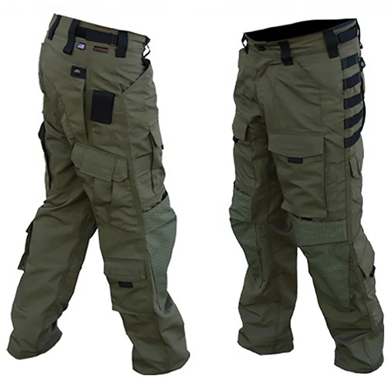 Мъжки Армейските Панталони TopFight Размер S-3XL с Регулируема Талия и белезници, Улични Топли Военни Камуфляжные Дълги Панталони PHOENIX