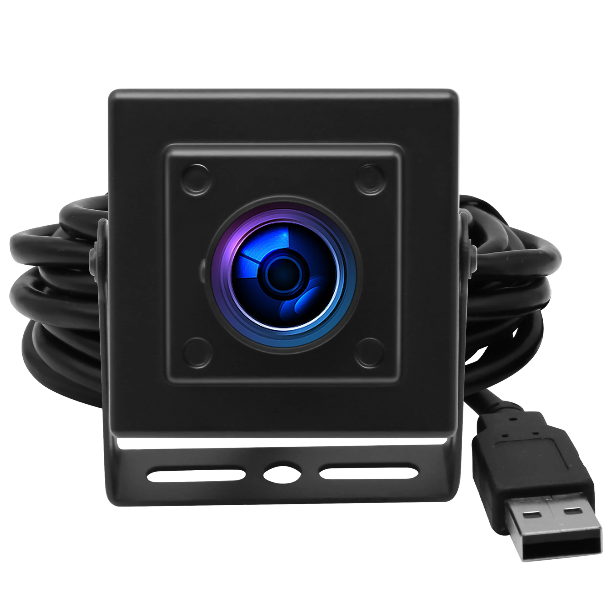ELP 1080P HD USB Камера OV2710 CMOS 120FPS/60FPS/30FPS Високоскоростен Мини-USB Видео Уеб-камера с Широкоъгълен Обектив 2,1 мм за Банкомат-Павилион